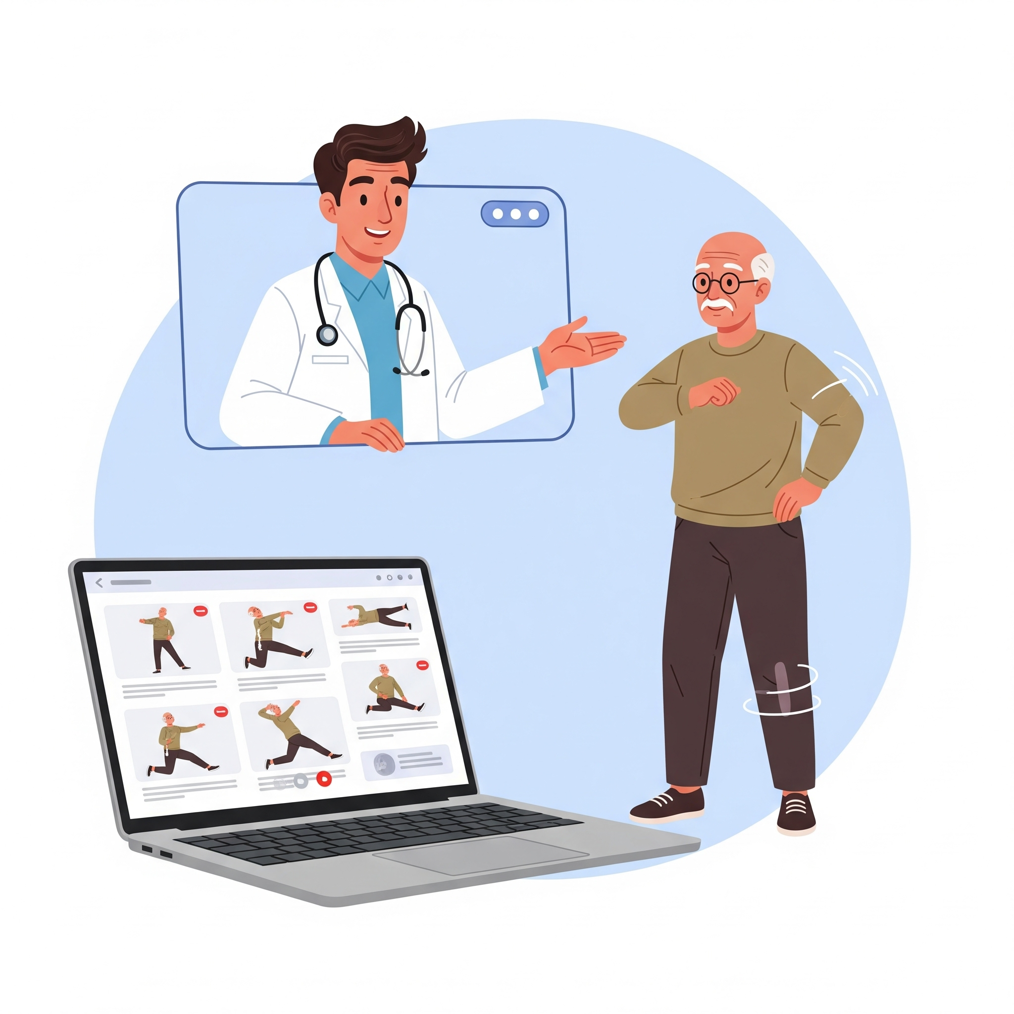 Virtual Rehab Session